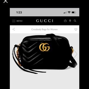 GG Marmount Matelasse Mini bag